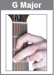 G Major chord photo